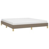 Taupe Bedframe Stof 180x200 cm met 34% Korting