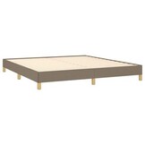 Taupe Bedframe Stof 180x200 cm met 34% Korting
