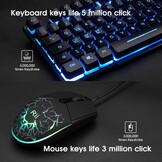 Gaming Toetsenbord & Muis Set met LED - 32% Korting