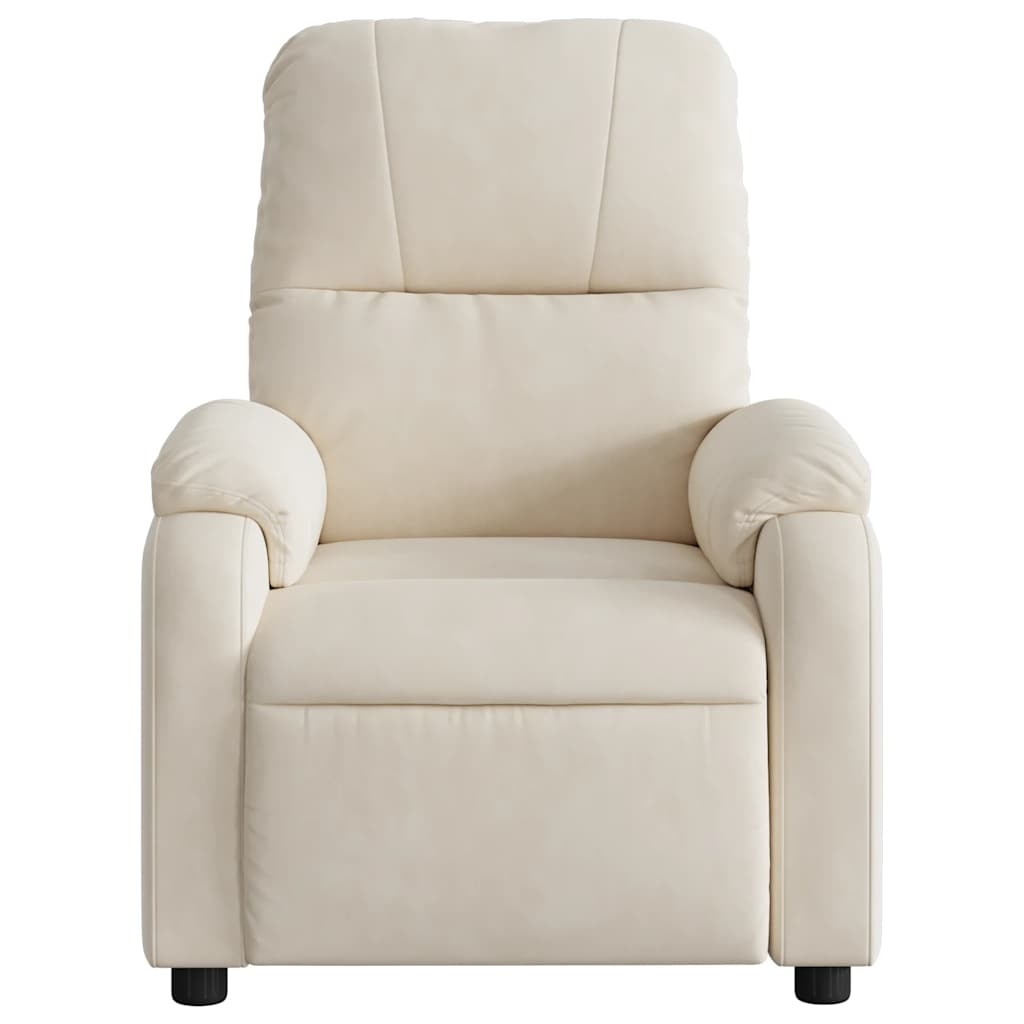 Verstelbare Massagestoel Microvezel Beige - 55% Korting!