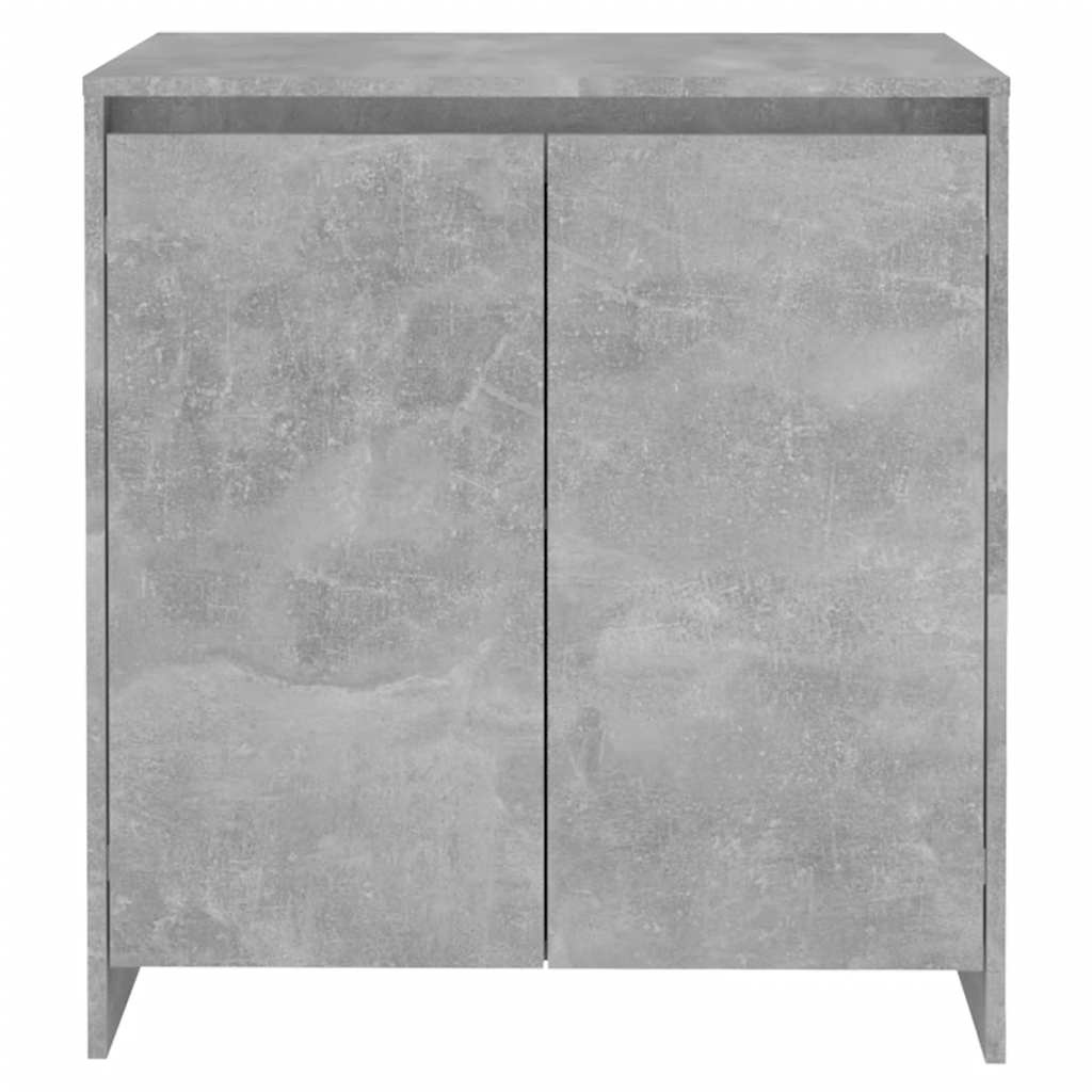 Bewerkt Hout Dressoir Betongrijs (70x41x75 cm) - 34% Korting