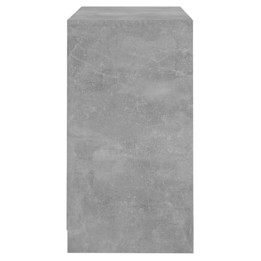 Bewerkt Hout Dressoir Betongrijs (70x41x75 cm) - 34% Korting