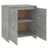 Bewerkt Hout Dressoir Betongrijs (70x41x75 cm) - 34% Korting