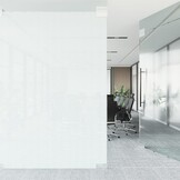 Matte Raamfolie 90x1000 cm PVC Wit - Nu met 28% Korting!