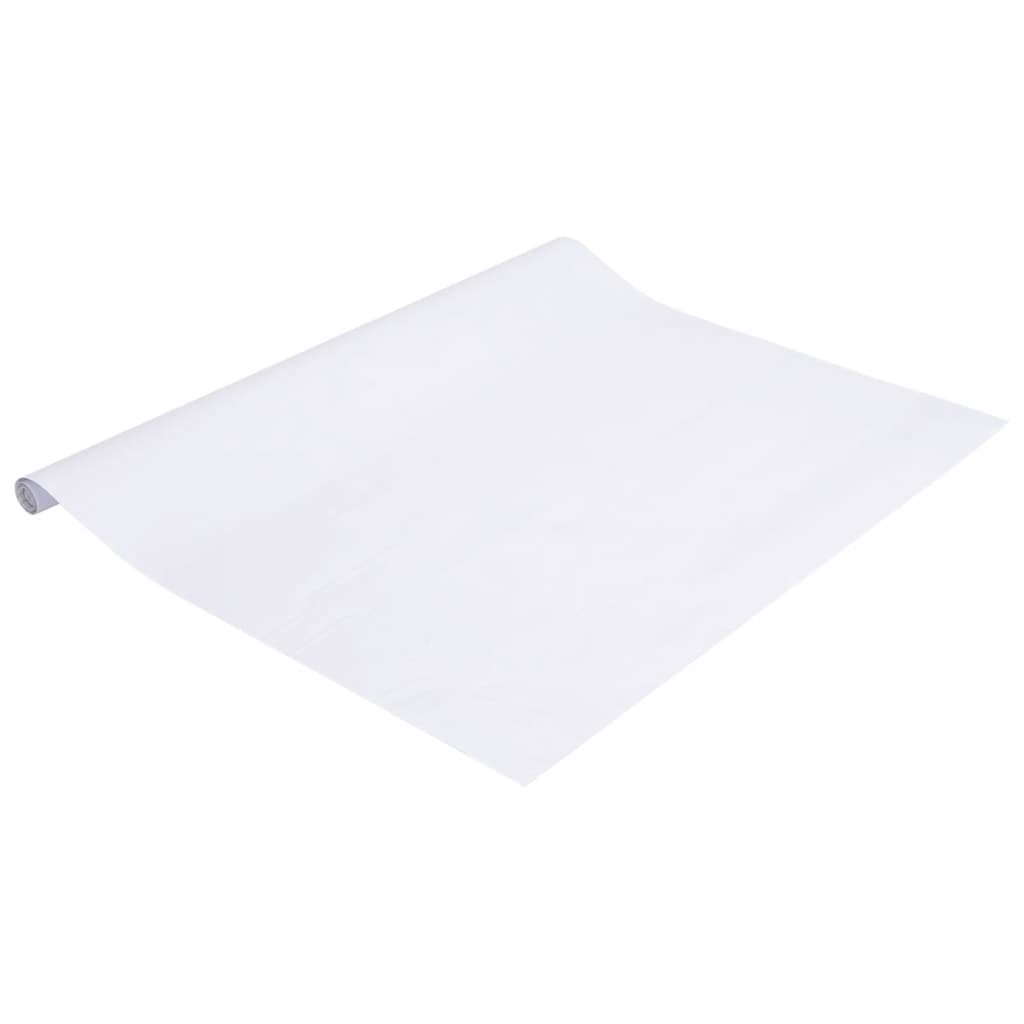 Matte Raamfolie 90x1000 cm PVC Wit - Nu met 28% Korting!