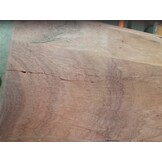 vidaXL Tafelblad rechthoekig natuurlijke rand 90x40x3,8 cm acaciahout