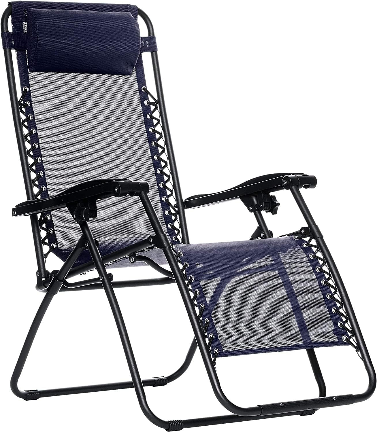 Zero Gravity Ligstoel Tuinstoel Donkerblauw - 69% Korting