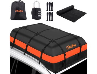 Ohuhu Dakkoffer 600 Liter - Waterdichte Daktas met Antislipmat en Slot