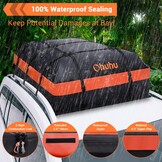 Ohuhu Dakkoffer 600 Liter - Waterdichte Daktas met Antislipmat en Slot