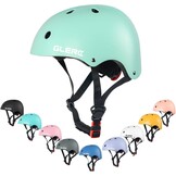 Glerc Kids Bike Helmet, Lightweight Adjustable Multi-Sport for Bicycle Skateboard Scooter, 2 Sizes Toddler Youth & Kids, Multiple Colors