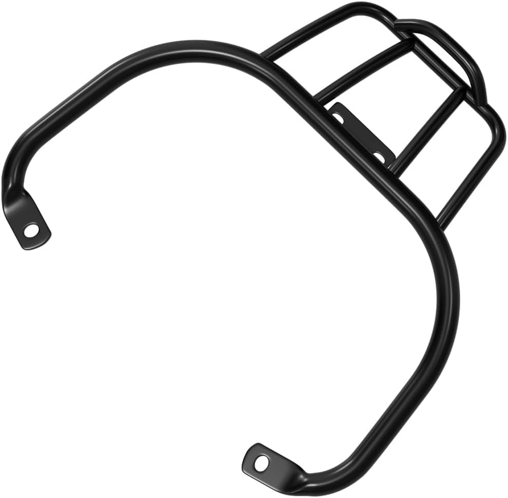 Artudatech Bagagedrager motorfiets achter, zwart met handgreep voor Vespa GTL, GTV, GTS, Super,HPE