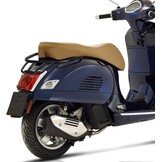 Artudatech Bagagedrager motorfiets achter, zwart met handgreep voor Vespa GTL, GTV, GTS, Super,HPE