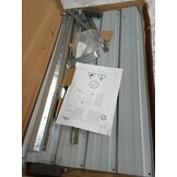 vidaXL Plantenbak verhoogd 160x40x77 cm gegalvaniseerd staal antraciet