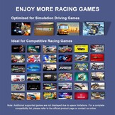 PXN V9 Racestuur met Pedalen en Shifter, 270/900° Stuur met Tool App, Vibratie Feedback, Paddle Shifters. Game stuur voor PC, PS4, Xbox One, Xbox Series X|S, PS3, Switch