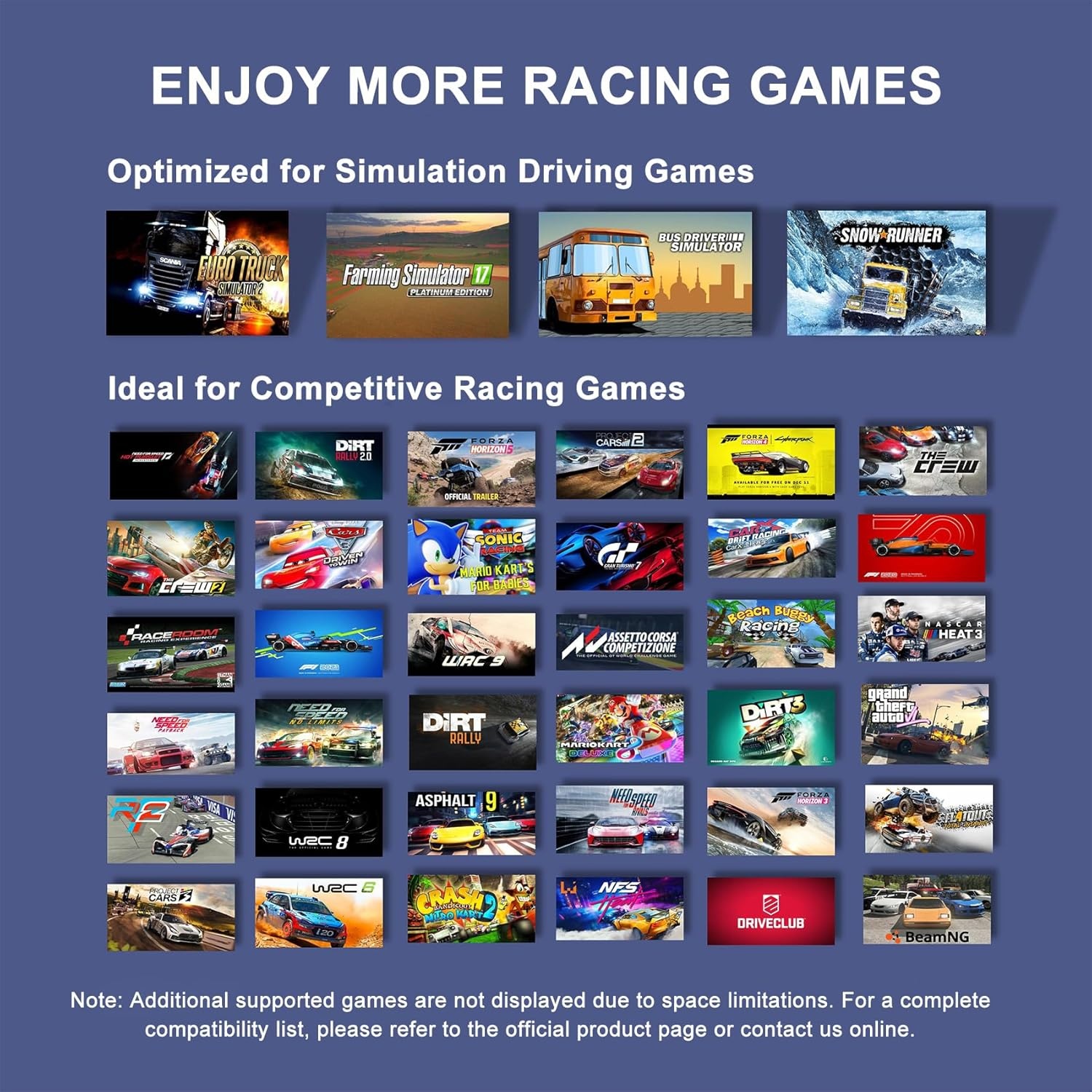 PXN V9 Racestuur met Pedalen en Shifter, 270/900° Stuur met Tool App, Vibratie Feedback, Paddle Shifters. Game stuur voor PC, PS4, Xbox One, Xbox Series X|S, PS3, Switch
