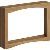 YATINEY 100 cm lange smalle veranda tafel, een paar achter de slanke bank, rustieke wind houten decoratieve tafel, lange vorm handtafel geschikt voor de woonkamer, hal, ingang, Licht Walnoot XCT19VV