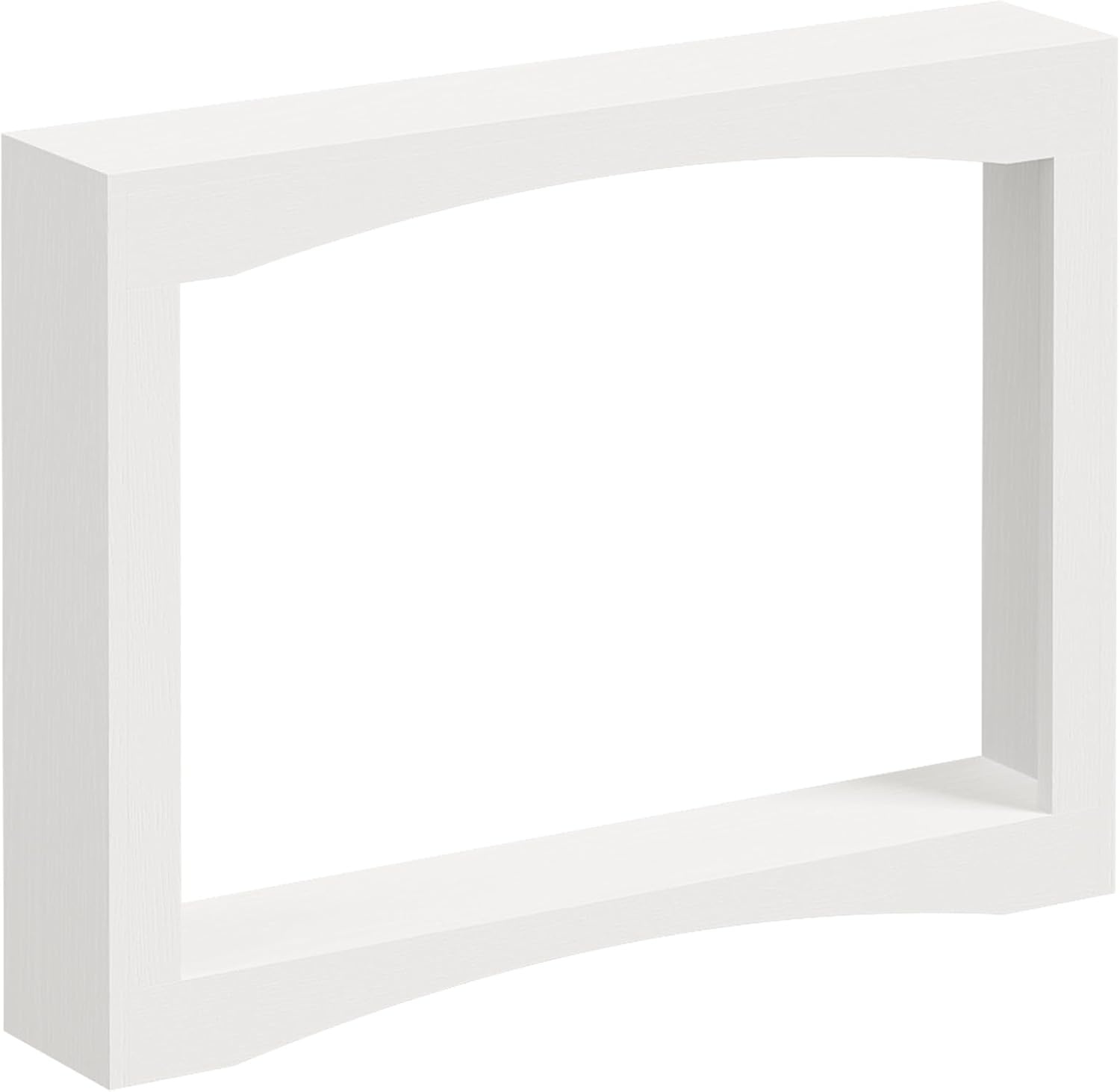 YATINEY 100 cm lange smalle veranda tafel, een paar achter de slanke bank, rustieke wind houten decoratieve tafel, lange vorm handtafel geschikt voor de woonkamer, hal, ingang, Licht Walnoot XCT19VV