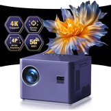 Projector 1080P Native 4K 20000L met Elektrische Focus & 5G WiFi - 29% Korting