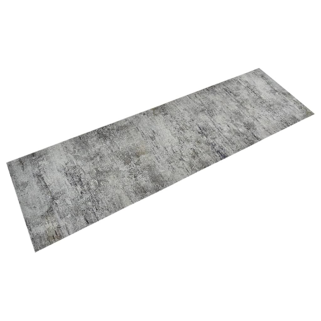 Wasbare Keukenmat Betonprint - 60x180cm Fluweel