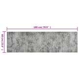 Wasbare Keukenmat Betonprint - 60x180cm Fluweel