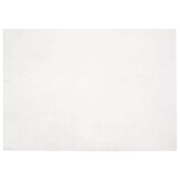 vidaXL Nep Konijnenbont Tapijt Olite Wit 160 x 230 cm Polyester