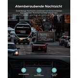 iZEEKER 4K Dashcam WiFi, 2160P frontcamera voor auto met 32G SD-kaart, WDR-nachtzicht, noodopname, loopopname, 24-uurs parkeermodus, G-sensor