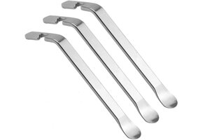 Roestvrijstalen Bandenlichters (3 Stuks) - Ergonomisch & Duurzaam