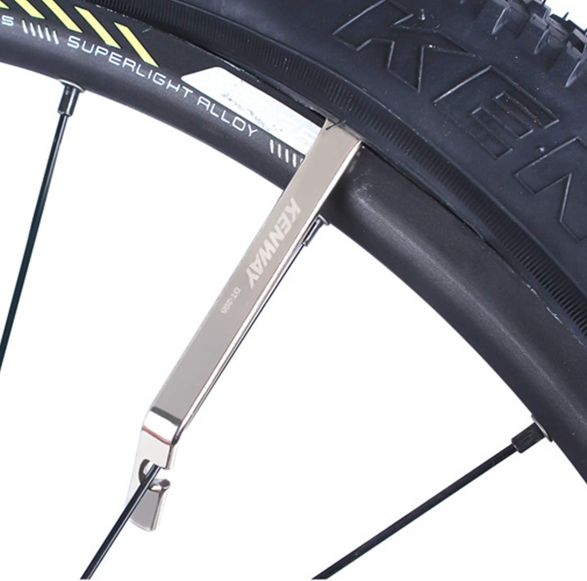 fietsbanden, 3 stks fietsbandverwijderingsgereedschap, roestvrijstalen bandenspanners voor reparatie motorfiets, fiets, auto binnenste buis