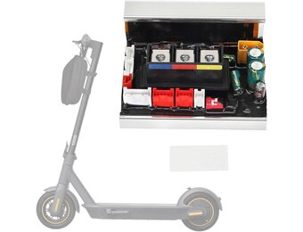 Controller voor elektrische scooter, compatibel met Segway Ninebot MAX G2 KickScooter, 35 km/u, snelle upgrade met metalen koeler, accessoire voor reparatie en tuning van e-scooter
