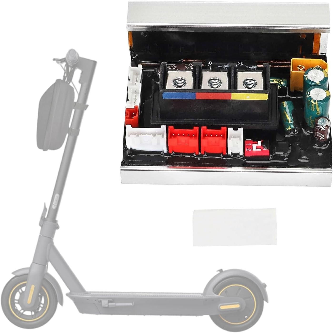 Controller voor elektrische scooter, compatibel met Segway Ninebot MAX G2 KickScooter, 35 km/u, snelle upgrade met metalen koeler, accessoire voor reparatie en tuning van e-scooter