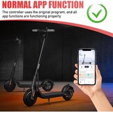 Controller voor elektrische scooter, compatibel met Segway Ninebot MAX G2 KickScooter, 35 km/u, snelle upgrade met metalen koeler, accessoire voor reparatie en tuning van e-scooter