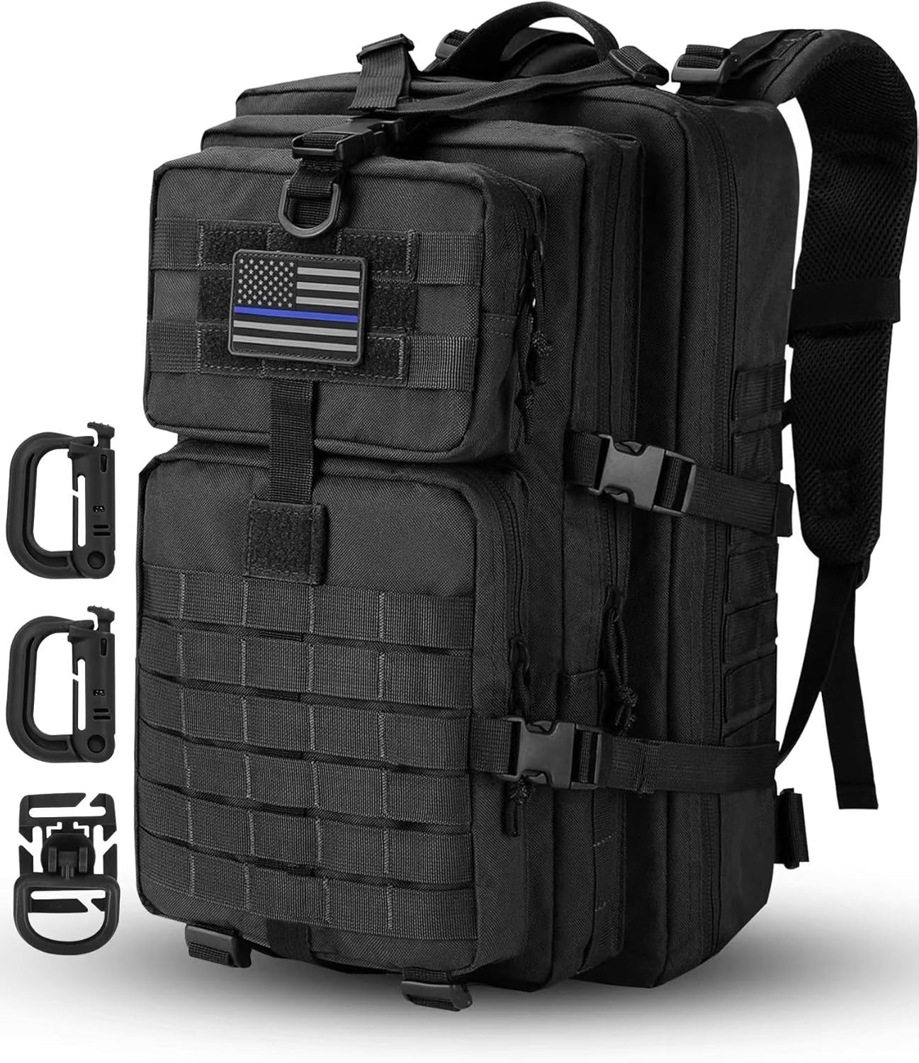 Hannibal Tactical 40L MOLLE Rugzak - Legergroen - 3-Dagen Pack