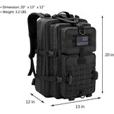 Hannibal Tactical 40L MOLLE Rugzak - Legergroen - 3-Dagen Pack
