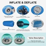 Air Roller Gymnastiek Vat Tumbling Mat Opblaasbaar 60/75/90 CM Air Spot Tumble Track Mat Backbend Trainer met Elektrische Luchtpomp voor Training/Yoga/Backflip/Thuisgebruik