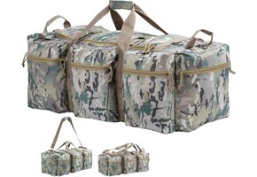 Militaire Duffle Bag 100L Camouflage - 34% Korting