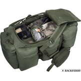 Grote Militaire Duffle Bag Camo 100L met Afneembare Rugzakbanden