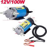 Dieselpomp 12 V 100 W Olieafzuigpomp Brandstofpomp Motorolieverversing Diesel Transferpomp Vloeistofafzuiging Geluidsarm Uitgerust met 3 Leidingen