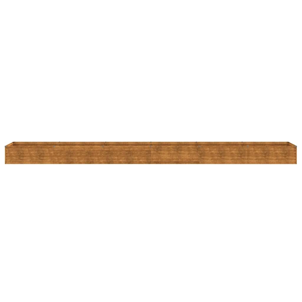 vidaXL Plantenbak verhoogd 580x50x36 cm cortenstaal