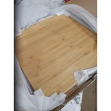 vidaXL Tafelblad 60x60x1,5 cm bamboe