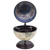 vidaXL Globebar tafelmodel eucalyptushout groen