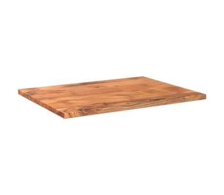 vidaXL Tafelblad rechthoekig 70x50x2,5 cm massief acaciahout