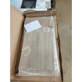vidaXL Wastafelkast 80x38,5x45 cm spaanplaat sonoma eikenkleurig