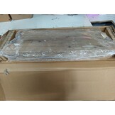 vidaXL Hoofdbord met hoofdeinde Artisan Eiken 160 cm Bewerkt hout