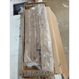 vidaXL Hoofdbord met hoofdeinde Artisan Eiken 160 cm Bewerkt hout