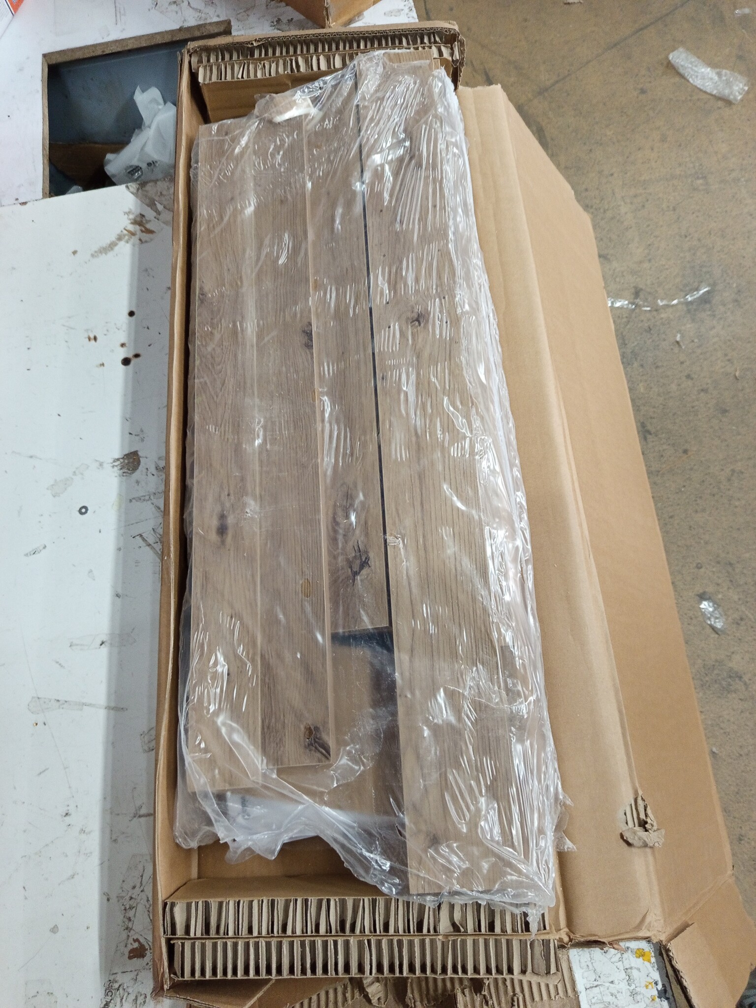 vidaXL Hoofdbord met hoofdeinde Artisan Eiken 160 cm Bewerkt hout