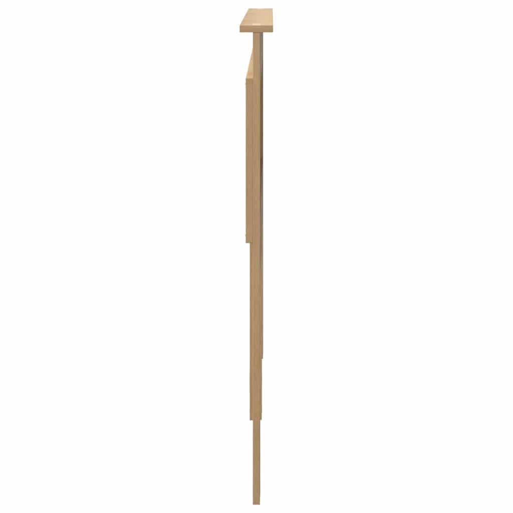 vidaXL Hoofdbord met hoofdeinde Artisan Eiken 160 cm Bewerkt hout