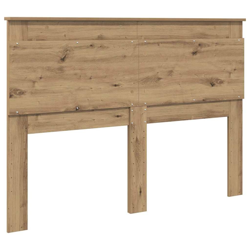 vidaXL Hoofdbord Artisan Eiken - 160cm - Bewerkt Hout - 71% Korting
