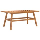 vidaXL Salontafel 100x50x45 cm massief acaciahout