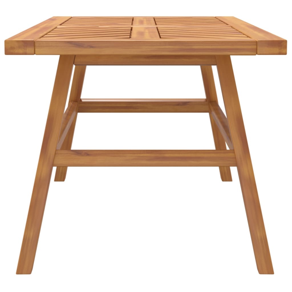 vidaXL Salontafel 100x50x45 cm massief acaciahout