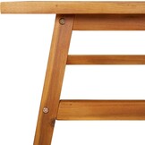 vidaXL Salontafel 100x50x45 cm massief acaciahout